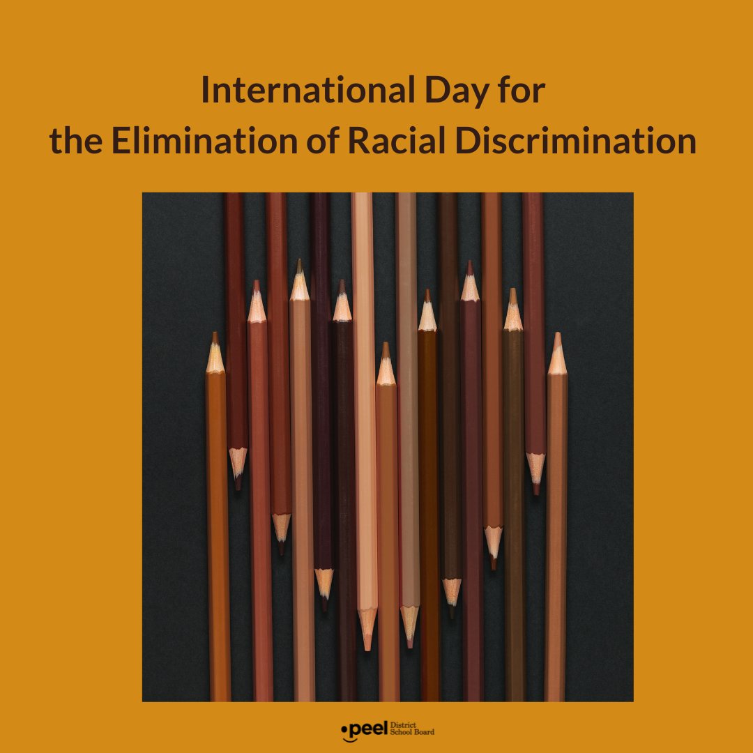 Today we recognize International Day for the Elimination of Racial Discrimination. Together, let's #FightRacism by speaking up and taking action, when we see any form of discrimination and racial prejudice. Let's embrace diversity and strive for a world of inclusion.