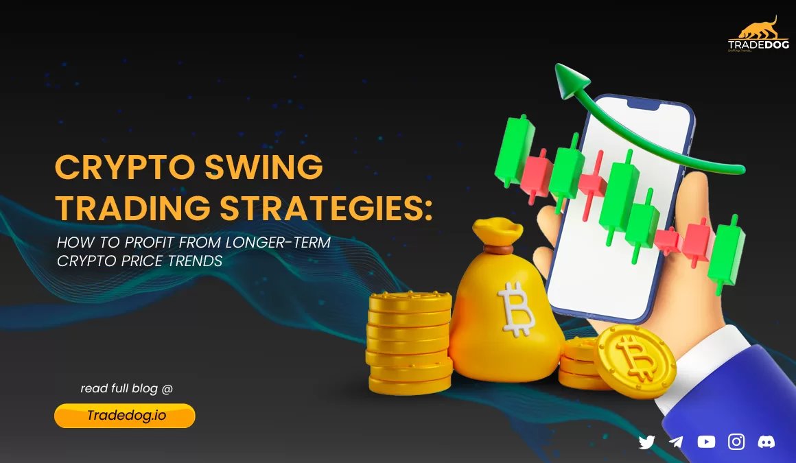 TradedogCrypto's tweet photo. Get ready to swing into profits! 💰 Learn the art of Crypto Swing Trading Strategies and discover how to profit from longer-term crypto price trends 📈
Read more - https://t.co/UxVz3DfOgz
#cryptotrading #swingtrading #longtermprofits https://t.co/E9BJdEcGx9