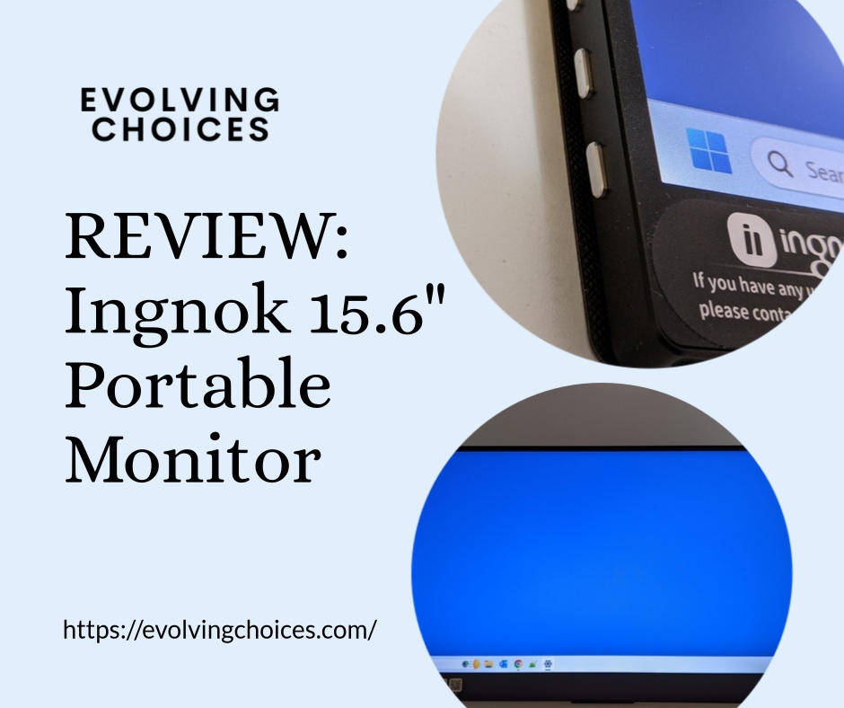 evolvingchoices's tweet photo. Check out our latest #review of the Ingnok 15.6" portable #monitor.  There's alot to like with this budget #portable display.   #consumerelectronics #electronics #PC #budget #display #productreview #evolvingchoices #FHD https://t.co/bEcbdJvdOe