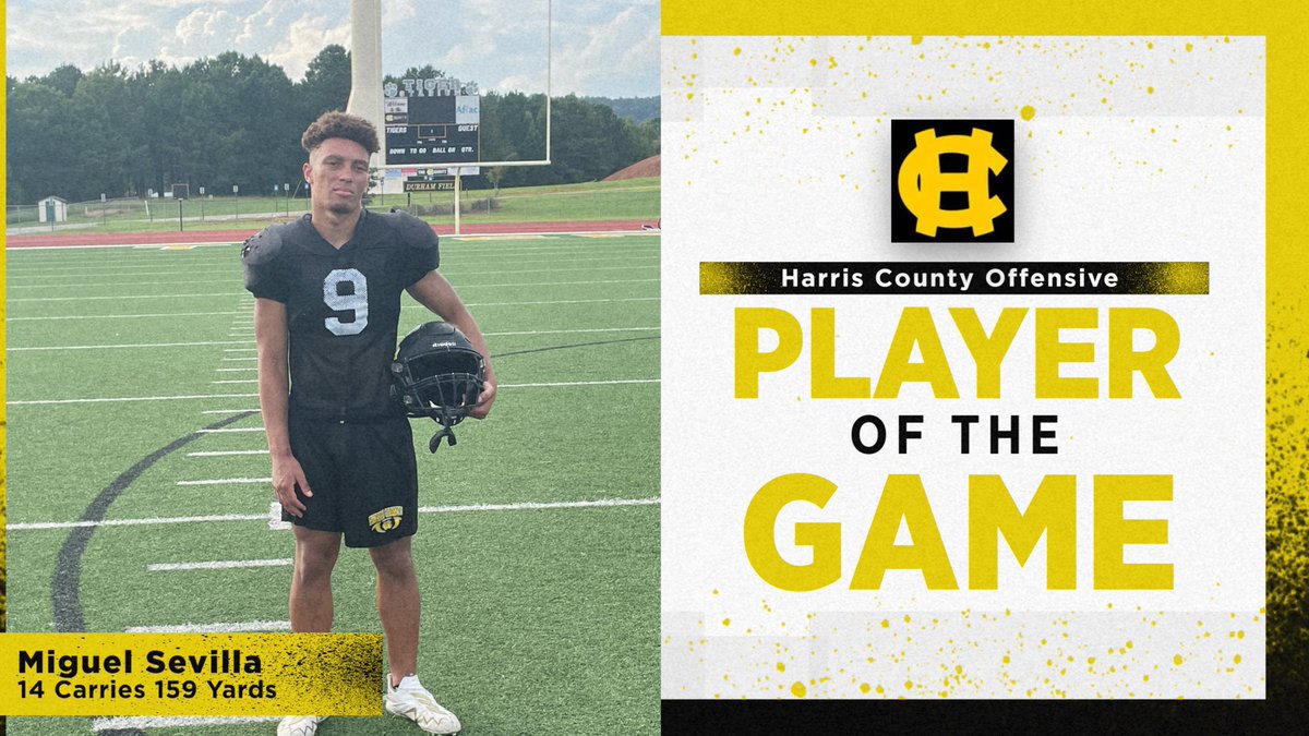 TroupRecruitz's tweet photo. 2024 Harris County HS RB Miguel Sevilla 5’8” 180lbs @MSevilla26 https://t.co/alvDsVlR8S GPA: 4.25 #RecruitTheCounty #CountyWay @RecruitGeorgia https://t.co/RnsVym2Y3c