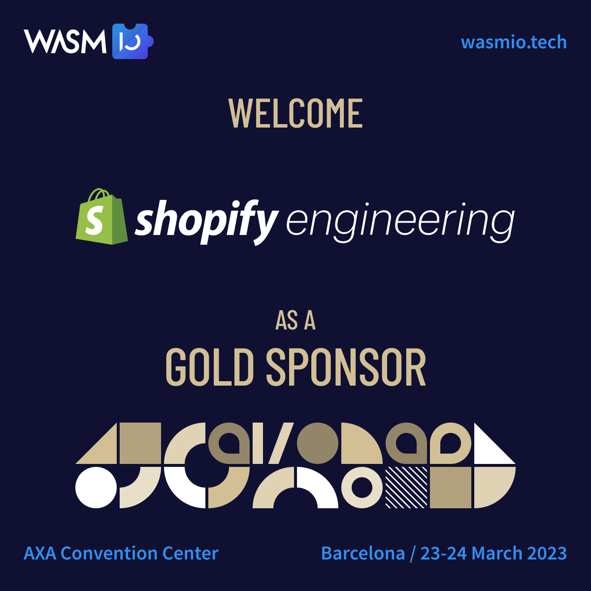 ShopifyEng's tweet photo. Join @nick_wesselman at #wasmio23 for his workshop, Explore WebAssembly Language Support Using Shopify Functions, where you’ll get hands-on experience with various wasm-compiling languages and learn about Shopify Functions.

📅 Mar 23 at 11:20 CET 
https://t.co/1AQb47g0ni https://t.co/fhBzHSMmae