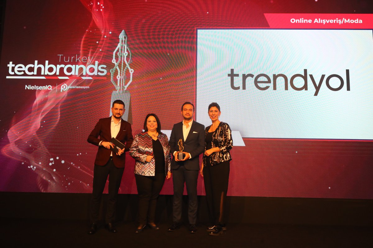 Tech Brands Turkey araştırmasına göre “Türkiye’nin En Teknolojik Online Alışveriş/Moda Markası” <a href="/Trendyol/">Trendyol</a>  oldu. Tebrik ederiz
