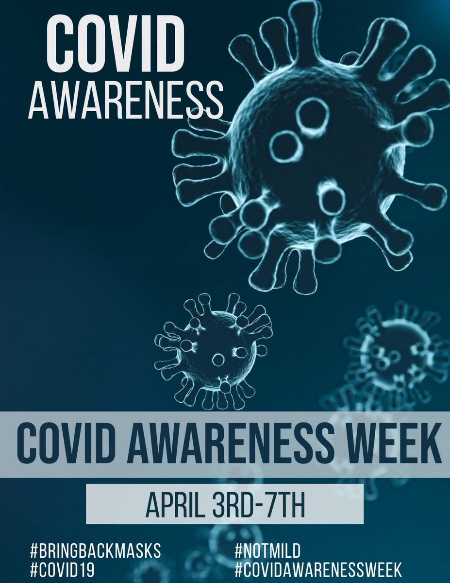 Need this shared everywhere. Make it viral please. Thanks 

Please retweet and share this announcement, and let’s get the word out. 

#BringBackMasks #COVID19 #covid #COVIDisAirborne #CovidIsntOver #DoSomething #LongCovid #viral #CovidAwarenessWeek