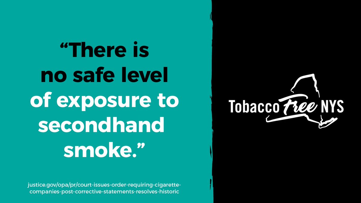 Image for the Tweet beginning: Big Tobacco has lied about