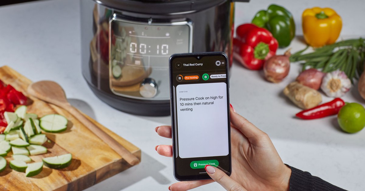 FrescoCooks's tweet image. We are thrilled to announce the launch of our new smart kitchen platform, KitchenOS! The first iteration of this seamless cooking experience is now available on the @InstantPot app. Learn more here: bit.ly/3LIob4v
#SmartKitchen #KitchenOS #InstantPotProPlus