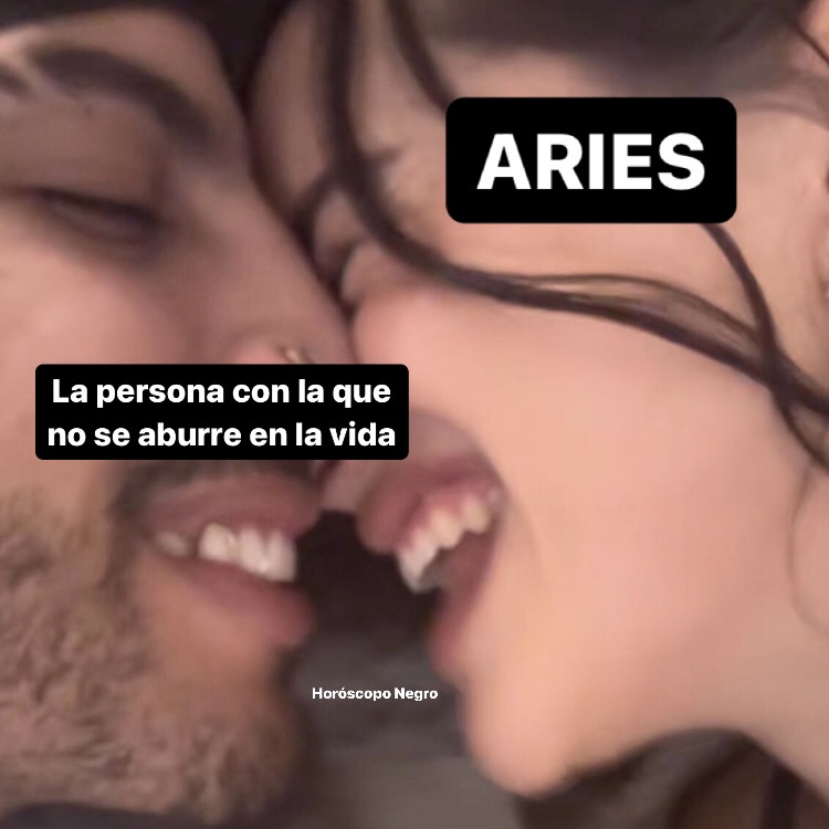 Nuestra persona favorita 🤣🥰 #aries #horoscoponegro
