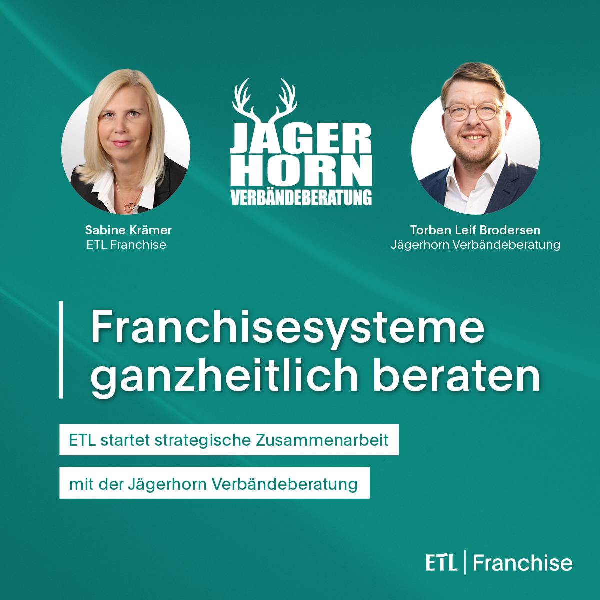 ETL-Gruppe und Jägerhorn Verbändeberatung starten strategische Zusammenarbeit. 🤝 <a href="/TorbenBrodersen/">Torben Leif Brodersen</a> 

➡️ Mehr dazu unter: etl-franchise.de/aktuelles/fran…

#etl #etlfranchise #etlfranchisenews #steuern #steuernsparen #steuerrecht #verband #verbände #beratung #franchise #franchisesystem