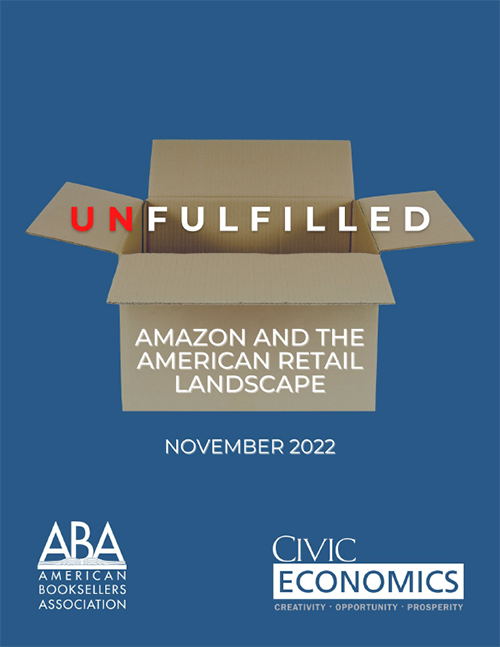 PARTNER SPOTLIGHT: We love <a href="/ABAbook/">American Booksellers Association</a>! For 120 years, they've supported and advocated for indie bookstores. 

From their latest report: "Shoppers spent $367 billion at Amazon in 2021 — money that could have gone to local biz owners and recirculated into their communities."