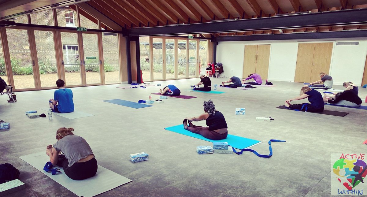 active_within's tweet photo. Join us for Yoga every Wednesday at 12pm at Glasshouse Springfield Park(Hackney) LET’S STAY ACTIVE  #clapton #claptonpond #hackney #hackneysfinest #hackneyresident #hackneylife #activewithin #letsgetactive #mostactivecity #community #yoga #yogalife #yogahackney @hackneygazette https://t.co/nXSKTK9K3L
