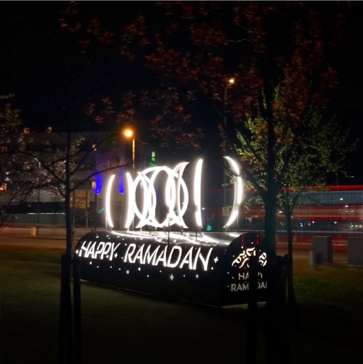 AWMA_co's tweet photo. On the eve of Ramadan, a look back at our inaugural design @ramadanlightsUK project in 2020.

Really looking forward to seeing this years version in person. Looks great online masha’Allah. Happy Ramadan London and the rest of the world. #Ramadan2023 https://t.co/X5e4zcJKJe