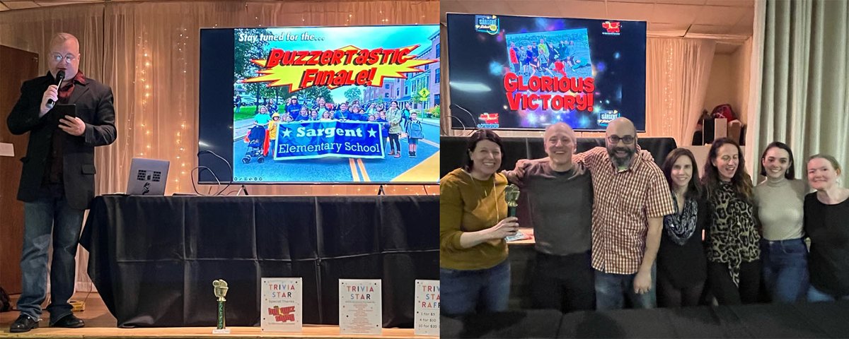 Maximum #LiveTrivia fun times last week as Quizmaster Rory Scholl brought a custom game show spectacular to the grown-ups of <a href="/Sargent_Stars/">SargentStars</a> PTO in upstate #NewYork. #TeamTrivia #SchoolTrivia #EventProfs