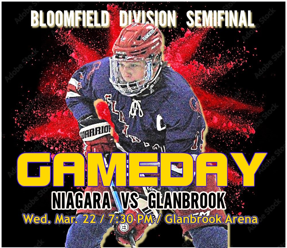 PJHL_GRangers's tweet photo. The wait is over! The @PJHL_GRangers open their Bloomfield Division semifinal series against the Niagara RiverHawks on Wednesday, Mar. 22 at 7:30 pm, Glanbrook Arena.  The pursuit of the Schmalz Cup is on! https://t.co/yYEA1i6twv