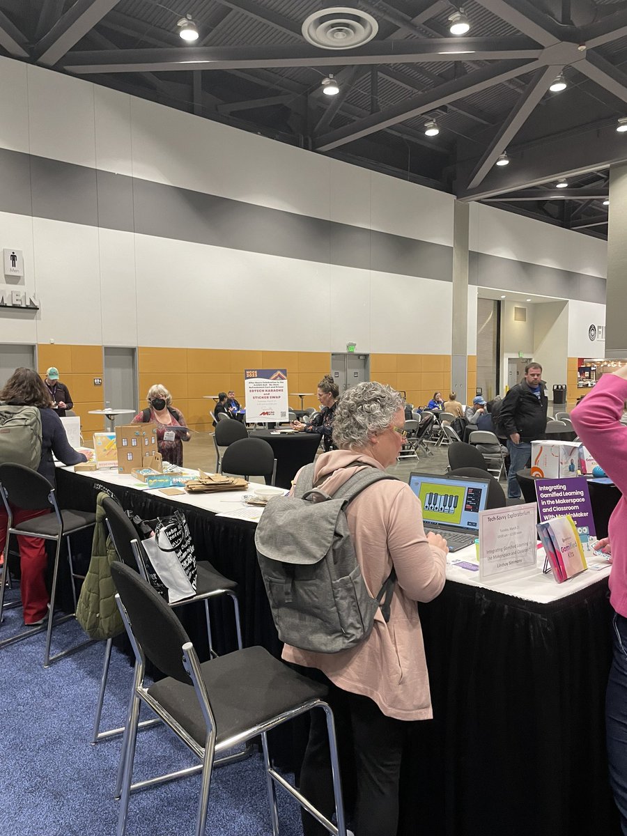 Lindsay Simmons (@lindsayjsimmons) on Twitter photo Come check out the <a href="/MackinMaker/">MackinMaker</a> Gamified Kits at the #NCCE23 Tech-Savvy Exploratorium! Weβll be here until noon today! Come check out the <a href="/MackinMaker/">MackinMaker</a> Gamified Kits at the #NCCE23 Tech-Savvy Exploratorium! Weβll be here until noon today!