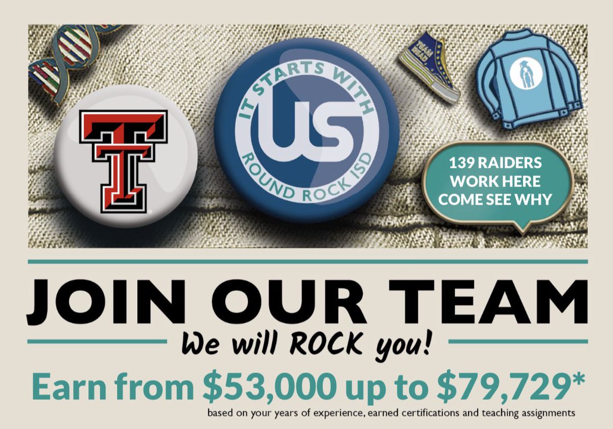 Thank you <a href="/TTUEducation/">Texas Tech College of Education</a> for hosting the Teacher Job Fair today. We had the opportunity to connect with many RRISD grads! This is Amanda and she graduated from Cedar Rodge HS in <a href="/RoundRockISD/">Round Rock ISD</a> . Her dream is to come back to RRISD to teach dance in one of our schools. 🫶🏻