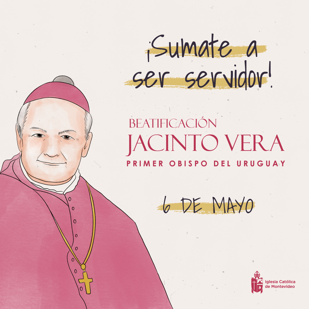 ¿Te gustaría ser servidor durante la #BeatificaciónDeJacintoVera?  ¡Precisamos tantas manos como sea posible! 🤝 Si tenés más de 16 años y querés ayudar en este evento único para nuestra #Iglesia, completá el siguiente formulario 👉 bit.ly/3FJXQiH
¡Te esperamos! 💪