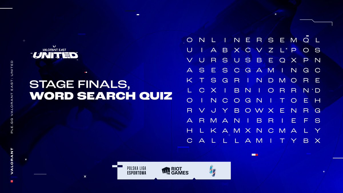 VALORANT EAST UNITED on Twitter "Can you find all of the Stage Finals