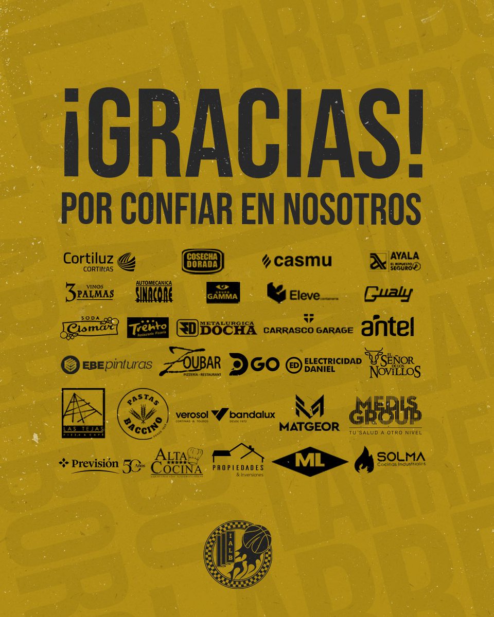 🙌🏽 ¡ 𝗚 𝗥 𝗔 𝗖 𝗜 𝗔 𝗦 !

Por creer y confiar en nosotros desde antes del comienzo.

#LaUniónHechaClub 🟨⬛️