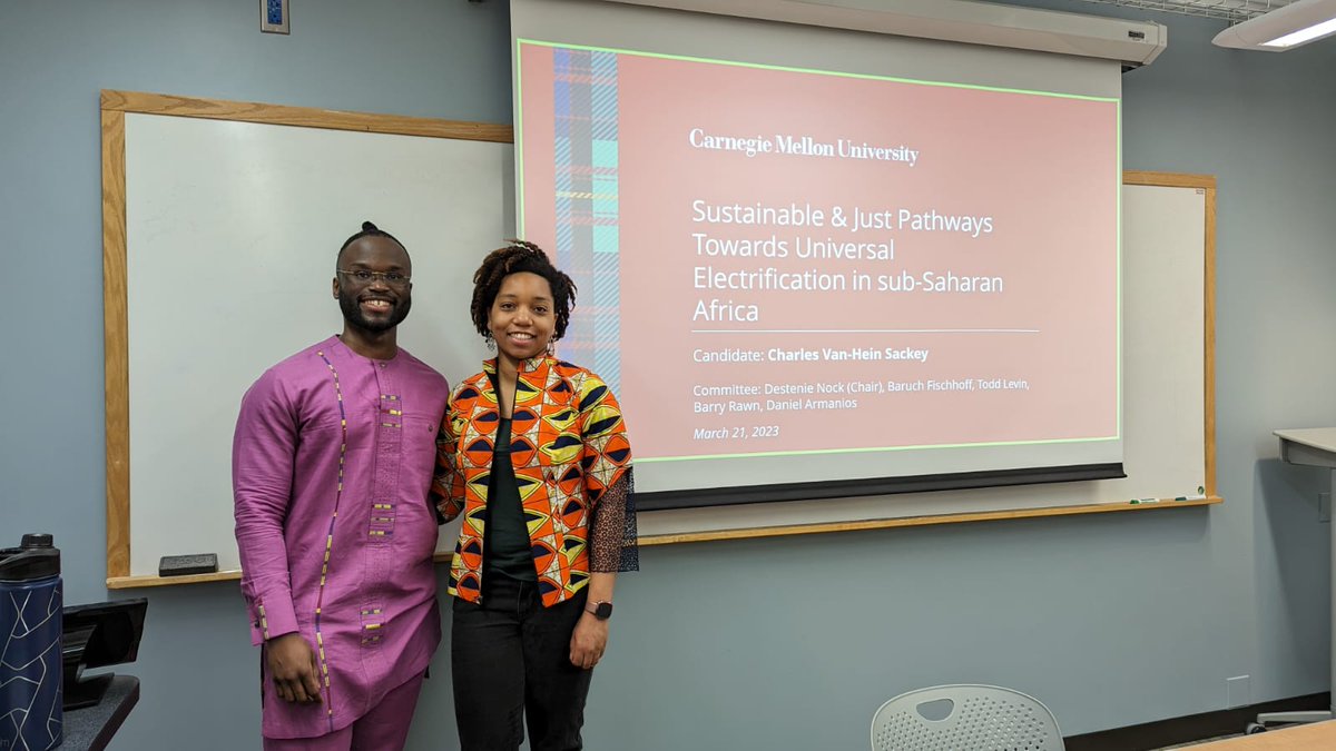 Check out the newest Doctor! Fresh out of our SPICE Lab introducing Dr. Van-Hein Sackey! @local_chale. Thrilled to have my first PhD student pass his dissertation. Look out world, this guy is about to cure ignorance.