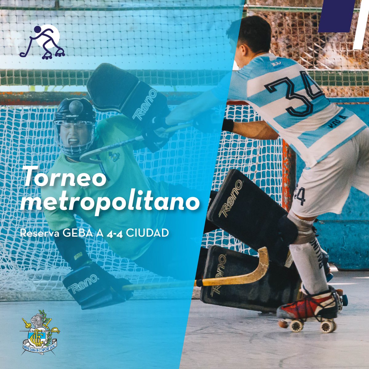 gebaoficial's tweet image. Los equipos de Hockey sobre Patines🏑 de #GEBA hicieron su debut en el Torneo Metropolitano.
Primera y Reserva "A" fueron locales en la cancha de SM ante sus pares del Club Ciudad.
Primera "A"
GEBA 3-2 MUNI
Primera y Reserva "B" visitaron a Arg Jrs en  Paternal.
Vamos #GEBA