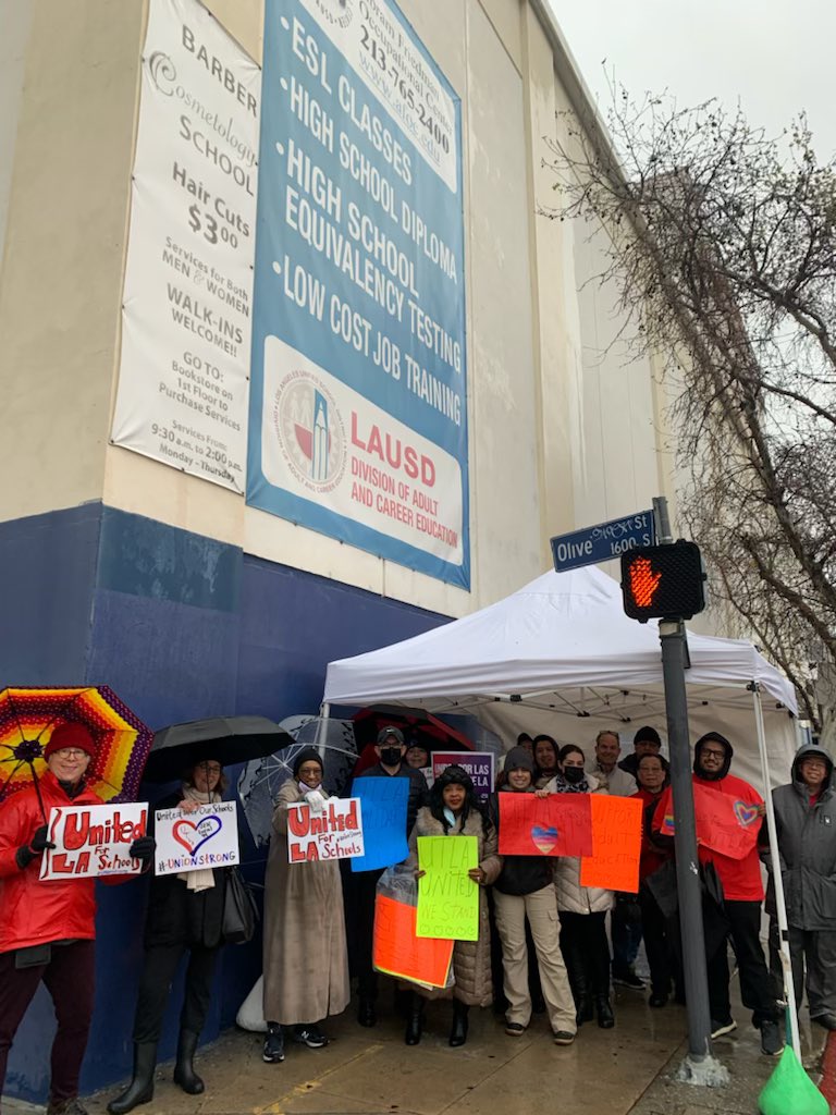 Category is: epic protest signs 🔥

We’re just getting started. Rally with us at 12 PM in front of LAUSD HQ as we hold the district accountable.