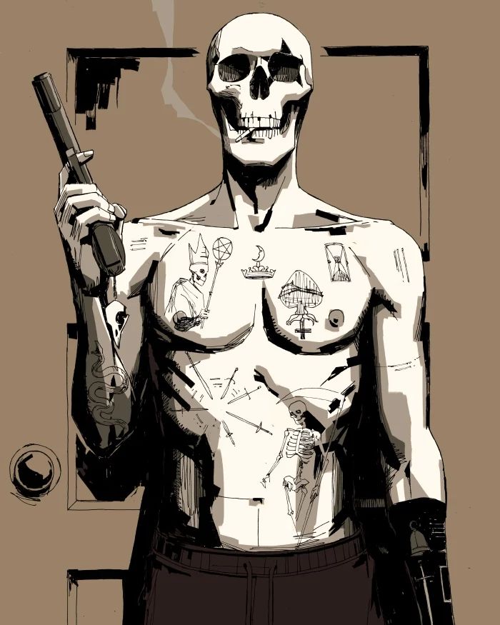 #skull #ArtsOnTwitter