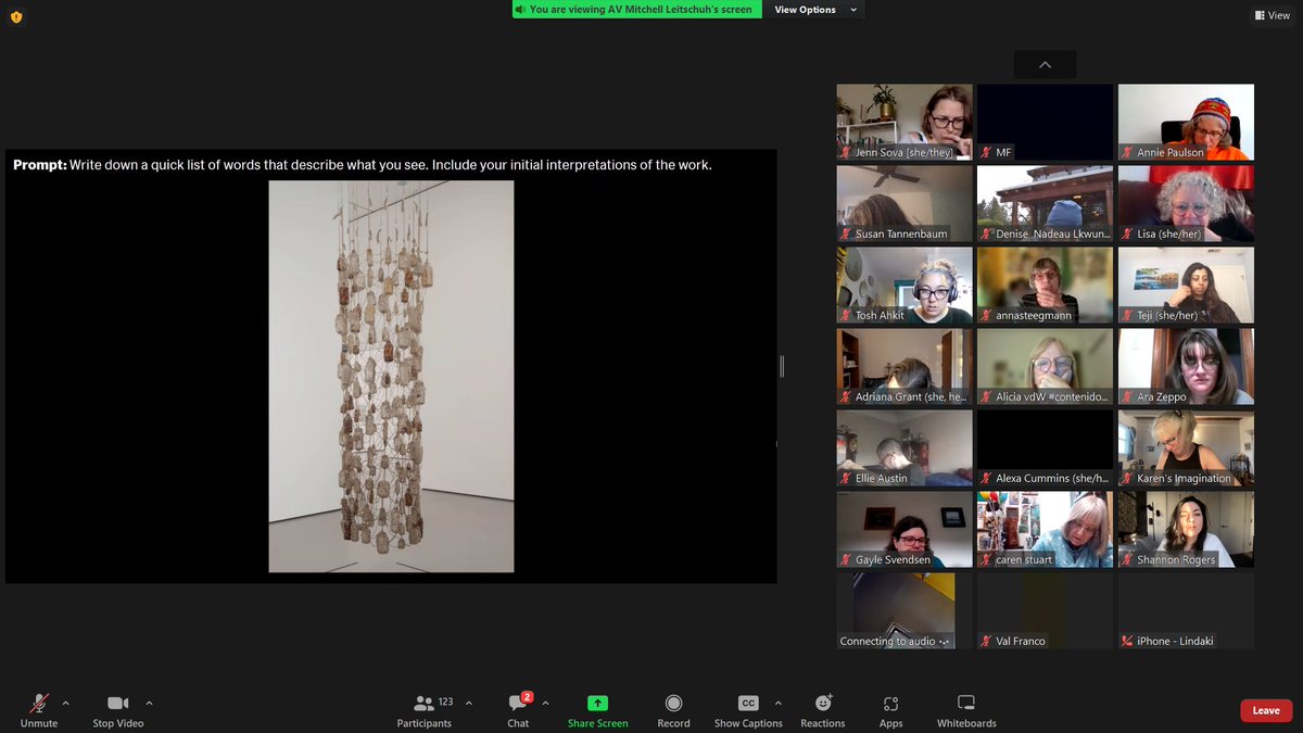 Thank you <a href="/MuseumModernArt/">MoMA The Museum of Modern Art</a> and Jehan Roberson <a href="/jehanwrites/">Jehan</a>  for an amazing night of #writing with art work by <a href="/nariward/">DT</a> and LauraAguilar. #possession #heritage #Historyintobeing #inspired