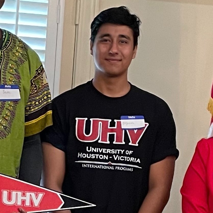 UHVIntlStudents's tweet photo. #UHVInternational wishes Happy Birthday to Dipesh Basnet from #Nepal. He joined #UHV this Spring for M.S.C.S. program &amp; as our amazing #International Programs #Graduate #Assistant! Dipesh is always incredibly helpful &amp; are so happy to have Dipesh here at UHV &amp; on our team. 🎉🎊 https://t.co/ICNMWApN3k