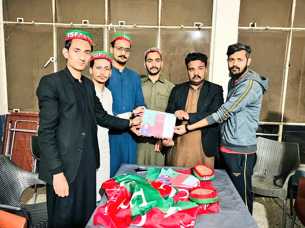 ChEitizazAshraf's tweet photo. Introductory meeting @ISFPakistan at MUST.

@PTIofficial https://t.co/dgpbuEOBGI