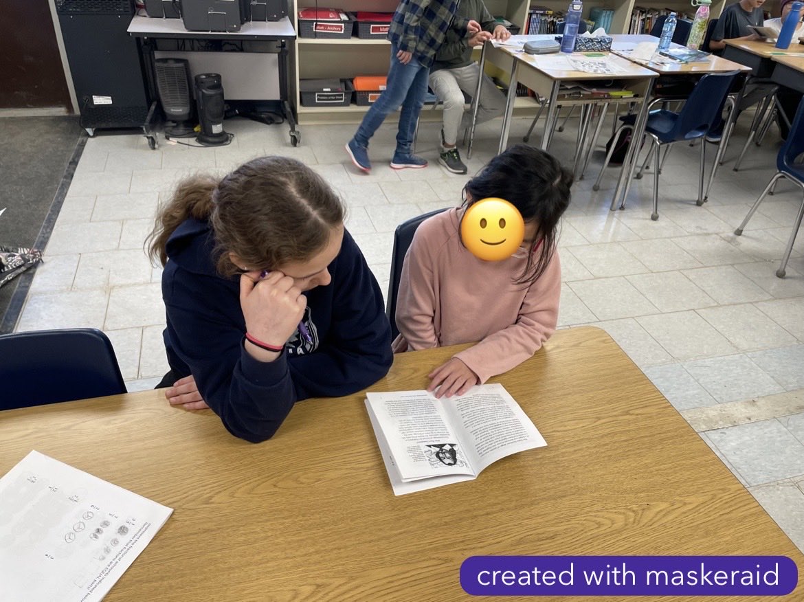 MJS_teach's tweet image. Supporting each other with partner reading about Samuel de Champlain! #structuredliteracy #pals ⁦@lkwwrdsb⁩ ⁦@wrdsb⁩