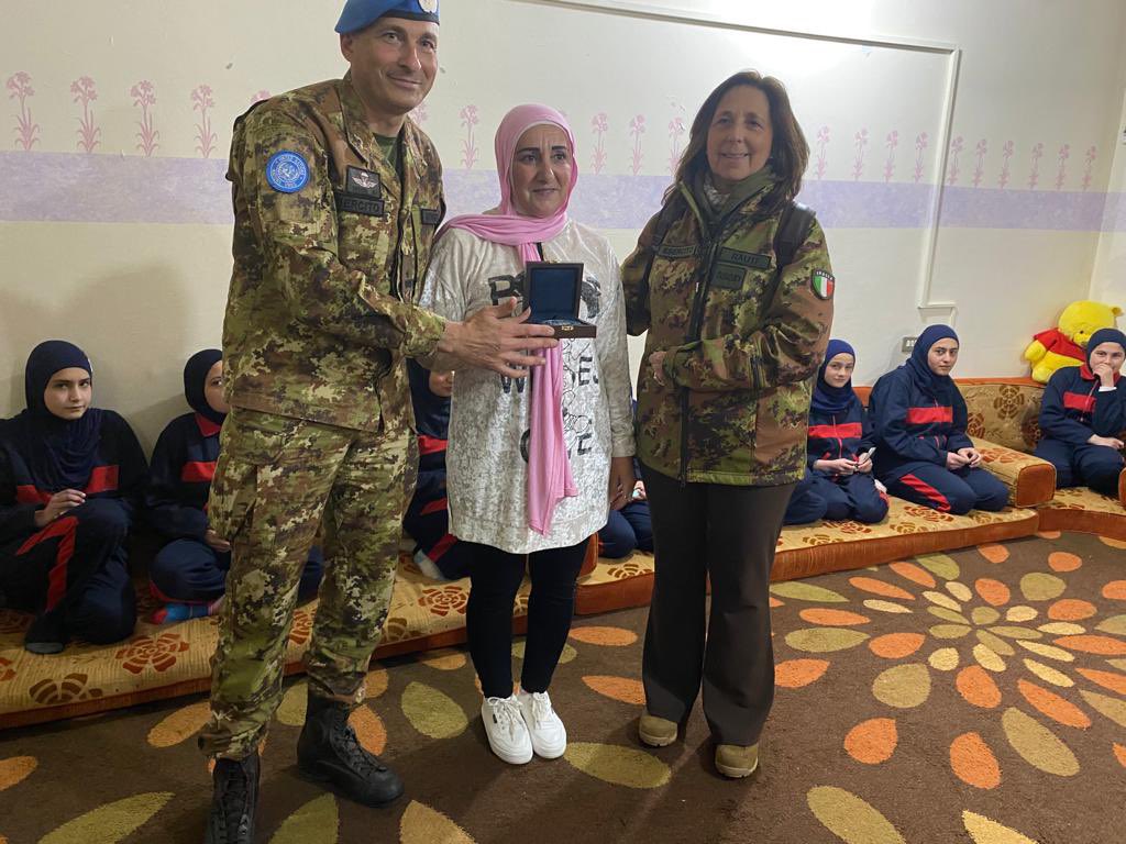 isabellarauti's tweet photo. Visita all’orfanotrofio femminile di Tibnin aperto dal 1978 nel settore ovest del Libano grazie al sostegno della missione Unifil.
#ONU #unifil #libano #caschiblu #tibnin
@MinisteroDifesa @Esercito @GuidoCrosetto https://t.co/rZbWUSJXU4