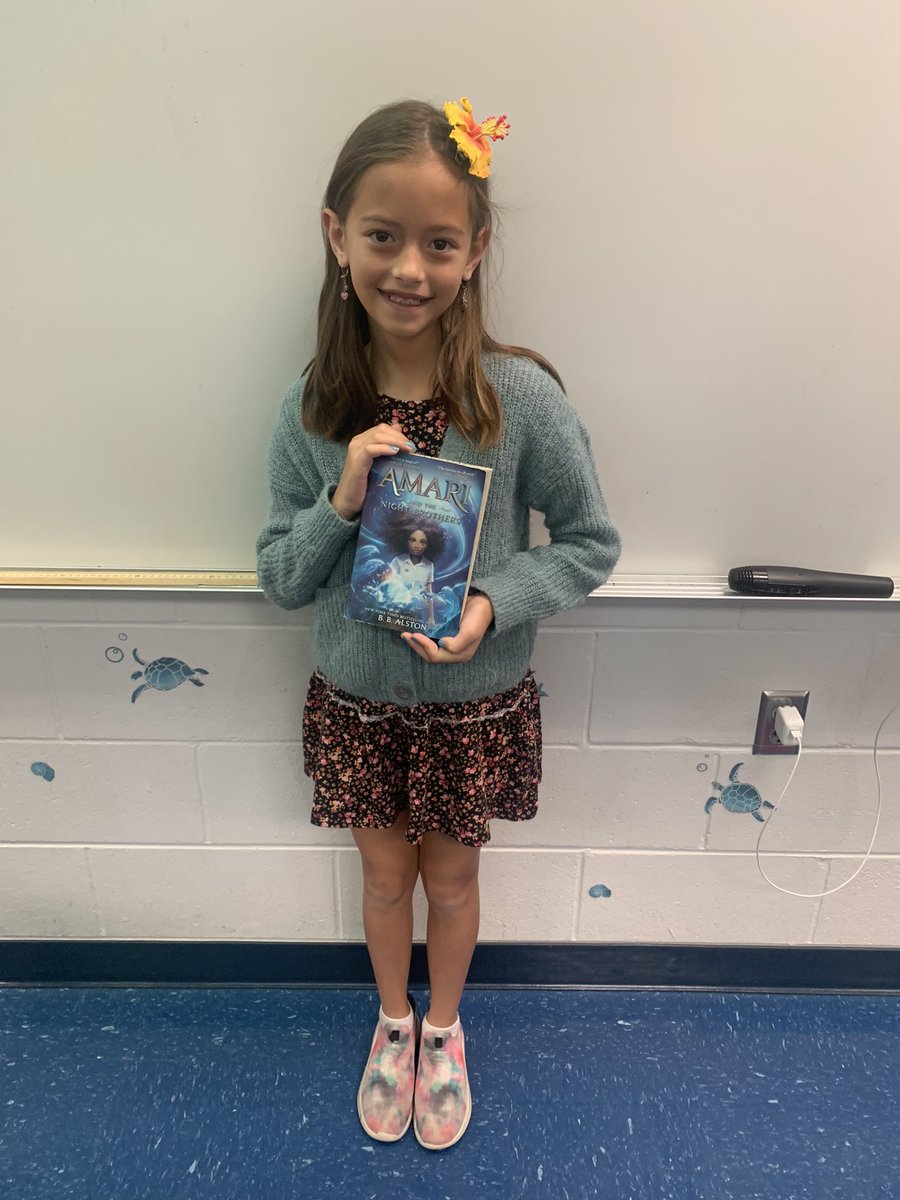 I’m so excited to announce that this amazing girl just finished all 15 <a href="/FloridaSSYRA/">Florida SSYRA</a> books!  Her favorite was Amari and the Night Brothers by <a href="/bb_alston/">B.B. Alston</a> so proud of all your hard work, Ava! ☀️📚👏🙌 <a href="/LOEMedia/">LOE Media Center</a> <a href="/LaurelOakElem/">Laurel Oak Elem.</a>