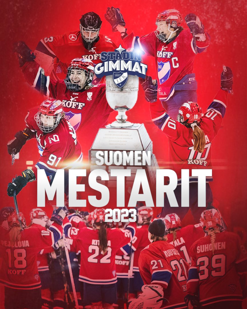 𝐒𝐔𝐎𝐌𝐄𝐍 𝐌𝐄𝐒𝐓𝐀𝐑𝐈𝐓 𝟐𝟎𝟐𝟑 🏆 

Grattis, <a href="/StadinGimmat/">Stadin Gimmat</a>! #HIFK