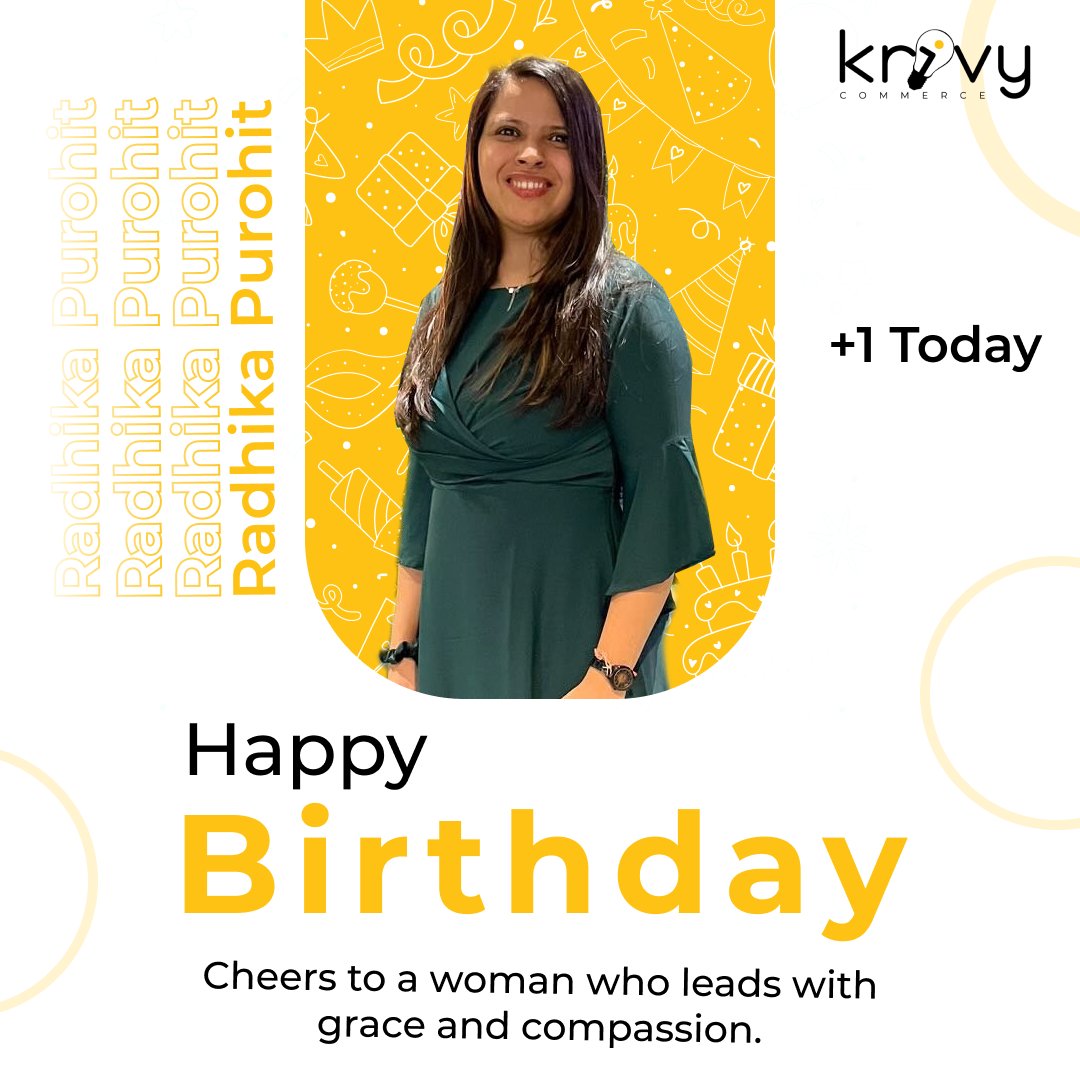Krivyco's tweet photo. On your special day, we want you to know how much we appreciate your guidance, your wisdom, and your unwavering support. Happy birthday to a truly remarkable lady mentor!
#happybirthday #celebration #krivy #krivyco #teamkrivy #bosslady https://t.co/nao9S8Sa8y