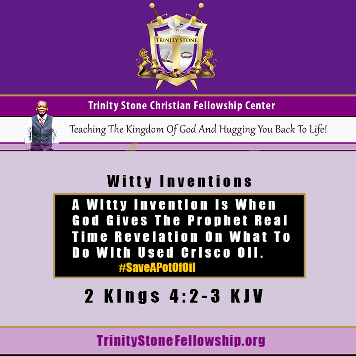 immichaelbailey's tweet photo. Don't Give Up:

Our God Can Give You A Witty Invention On What You Have Leftover. Yep, He Can Work With That.

#SaveAPotOfOil https://t.co/5vpug6YK8j