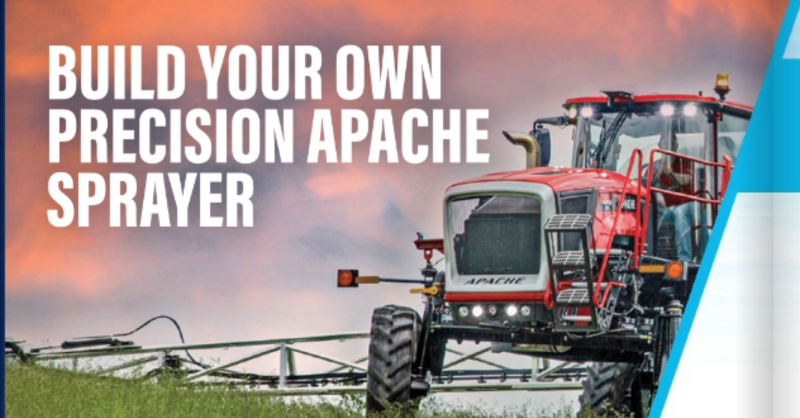 FarmsPrairies's tweet photo. Build your own custom #PrecisionSprayer right from the shop!
This edition of the Precision Agriculture Digital Digest includes an exclusive look at @ApacheSprayers custom built #sprayers with all the #AgTech options your farm operation could need.
See the Digest here โคต
#CdnAg