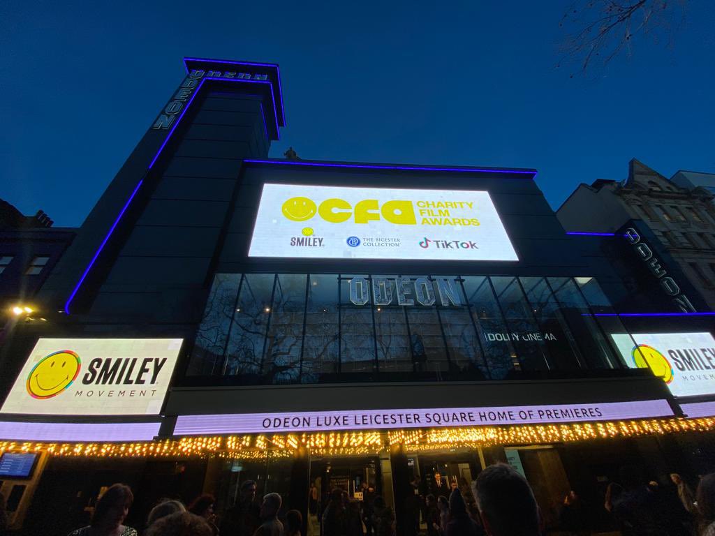 SKC_UK's tweet photo. We’re here at the @SmileyCFA Charity Film Awards as a finalist for our film #LukesLegacy ❤️ Thanks to all who voted to get us here. Wish us luck 🤞🏻 #TeamLuke #TeamSKC https://t.co/gEloaiiUjM