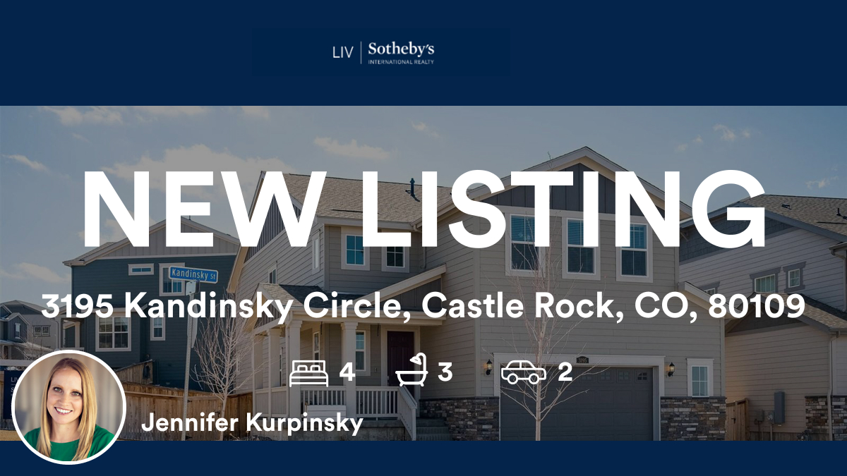 jkurpinsky's tweet photo. 🛌 4 🛀 3 🚘 2
📍 3195 Kandinsky Circle, Castle Rock, CO, 80109

My latest listing on RateMyAgent.
 FA40040664
https://t.co/BwT1WmlZHh

...
#ratemyagent #realestate #LIV_Sothebys_International_Realty https://t.co/OiX9P1ZNWf