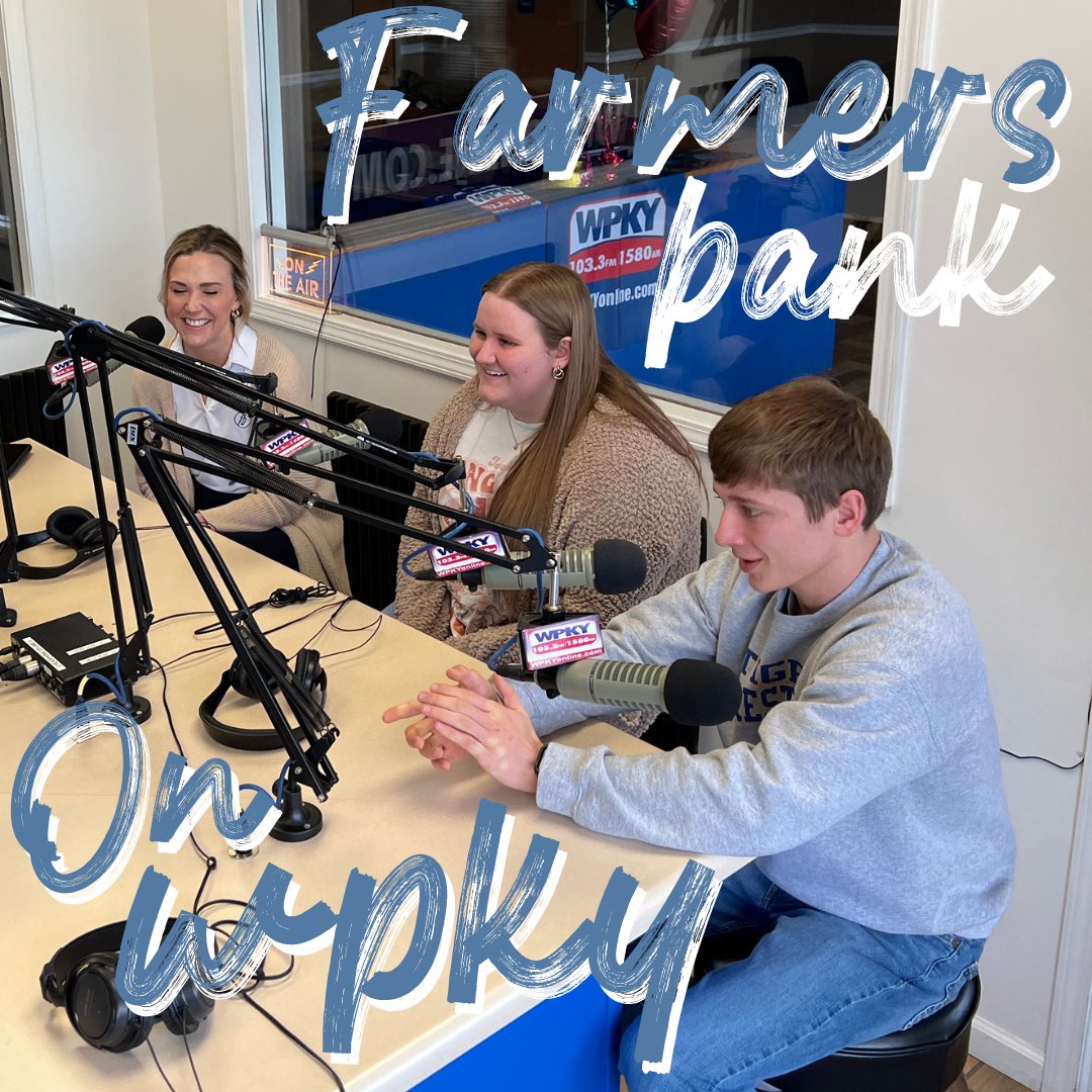 So proud of our Ambassadors Collin Teutsch &amp; Bailey Scott for representing the bank on WPKY this morning with Marketing Director Tiffany Massey. It's always a joy to talk with Tess and crew about all the exciting projects we have on the horizon. #LiveUniqueBankUnique #Ambassadors