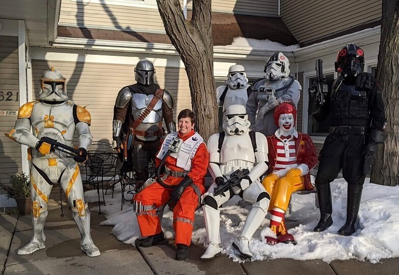 rlilumbase's tweet photo. #TroopTuesday from last week when our rebels joined @501stcentralgarrison and @501stwolfpacksquad for a Lobby Invasion at the Ronald McDonald House!

#rebellegion #ilumbase #rebellegionilumbase #sundogsquadron #501stlegion #centralbase #minnesotawolfpacksquad https://t.co/ESTHmxBPom