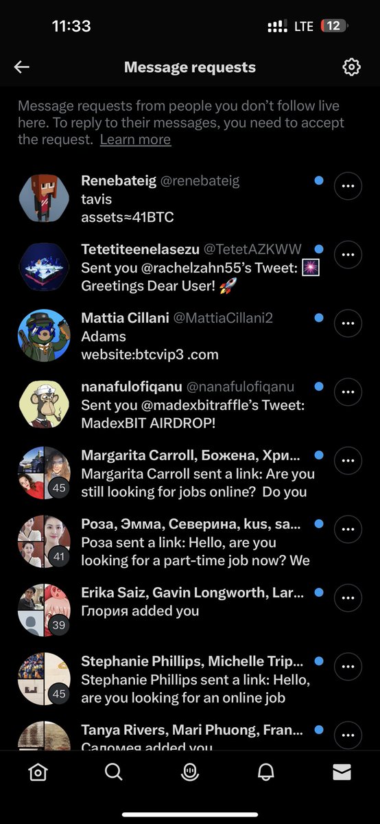 SadeemServices's tweet photo. @elonmusk @Teslaconomics These Spammers Too https://t.co/UTuGYnuInB