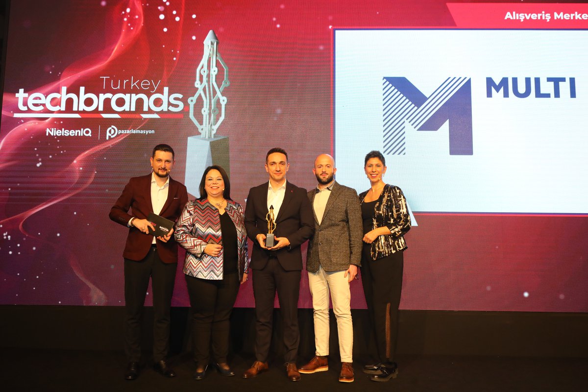 Tech Brands Turkey araştırmasına göre “Türkiye’nin En Teknolojik Alışveriş Merkezi” <a href="/MULTICORP_/">Multi Corporation</a>  oldu. Tebrik ederiz