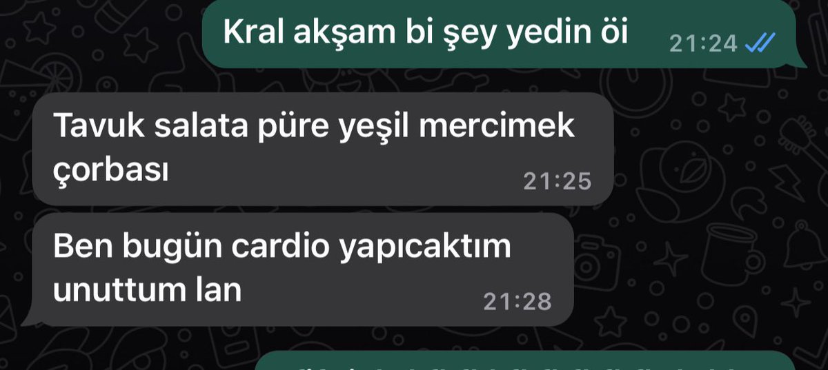 Benim öğrencilerin kardiyo aşkı ;