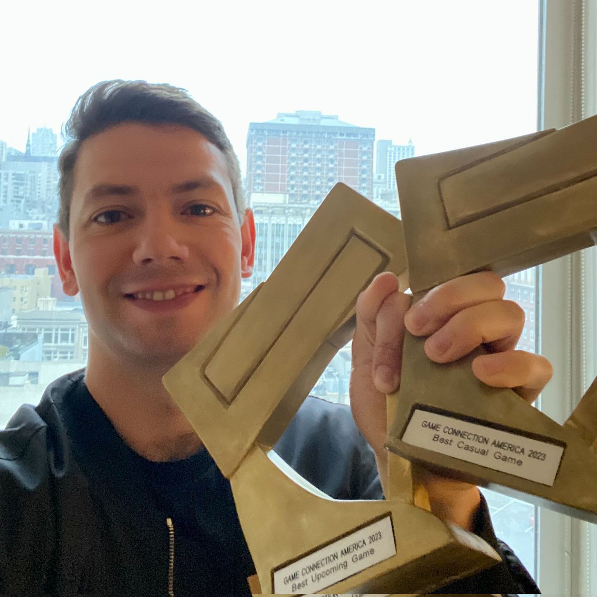 NewfangledGames's tweet image. Last night at #GDC was amazing!

Paper Trail won &quot;Best Upcoming Game&quot; and &quot;Best Casual Game&quot; at #GameConnection America 2023.

We&apos;re continuing to build momentum towards our full release later this year.  

Thank you to everyone that has supported us so far! 😊 🙌