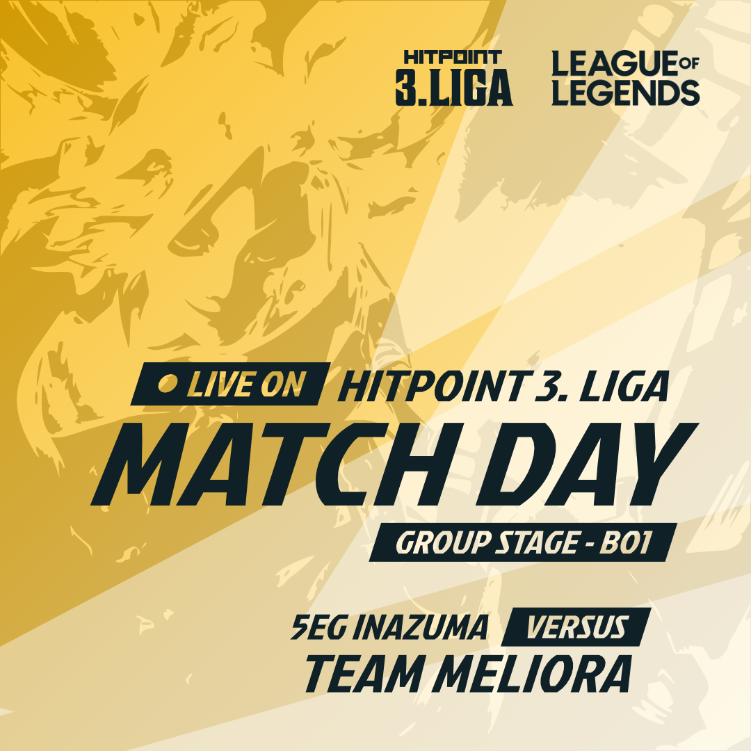 Go Elements (@goelements_gg) on Twitter photo Hitpoint 3. ligue! 3rd round is here!
We will play vs. Team Meliora.
<a href="/hitpointcz/">Hitpoint.cz</a>
#AimForTopAndNeverStop #5EG #GoElements Hitpoint 3. ligue! 3rd round is here!
We will play vs. Team Meliora.
<a href="/hitpointcz/">Hitpoint.cz</a>
#AimForTopAndNeverStop #5EG #GoElements