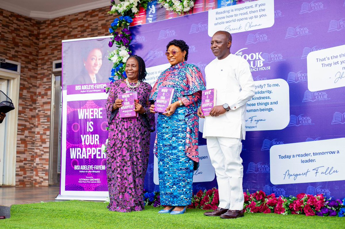 bisiafayemi's tweet photo. The book discussion is being held in honour of International Women's Day in 2023. It was an interesting and thought-provoking event. I sincerely appreciate the organizers' of the event.
#WhereIsYourWrapper #BookReading https://t.co/AcFxXkqvf3
