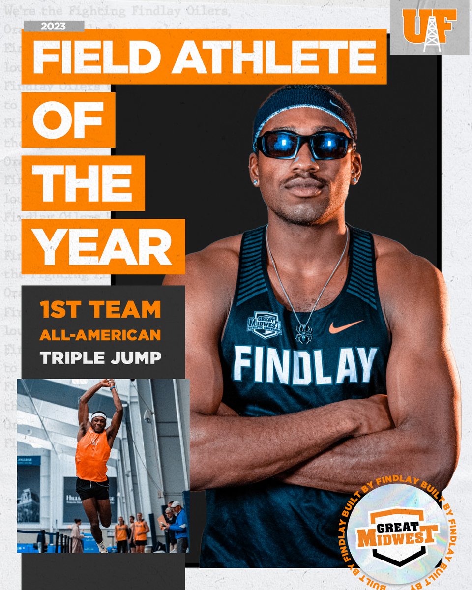 FindlayOilers's tweet photo. Eliot Cummings and Jared Krout earn major awards as Findlay earns 3⃣3⃣ all-conference spots in the indoor season!

Read about it 🔽🔽

🎽: https://t.co/bsq6eyBuwc https://t.co/VHcouK7QYo
