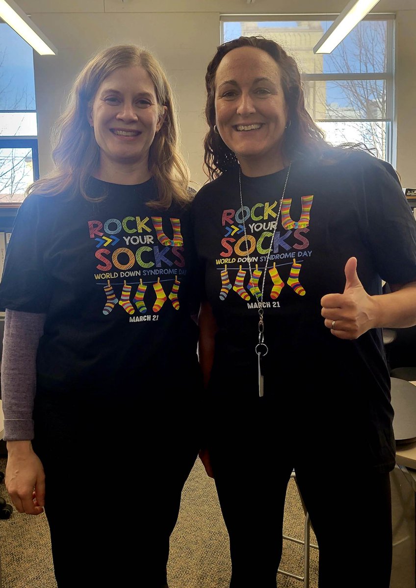WCDSB_SEL's tweet photo. 🧦Rocking our socks and t-shirts for #WorldDownSyndromeDay @WWDSS_WWDSS @WCDSBNewswire @WCDSB_SEAC @EichlerAnthony @wcdsbspecialed @TyroneDowling https://t.co/dTRZDZ9SF9