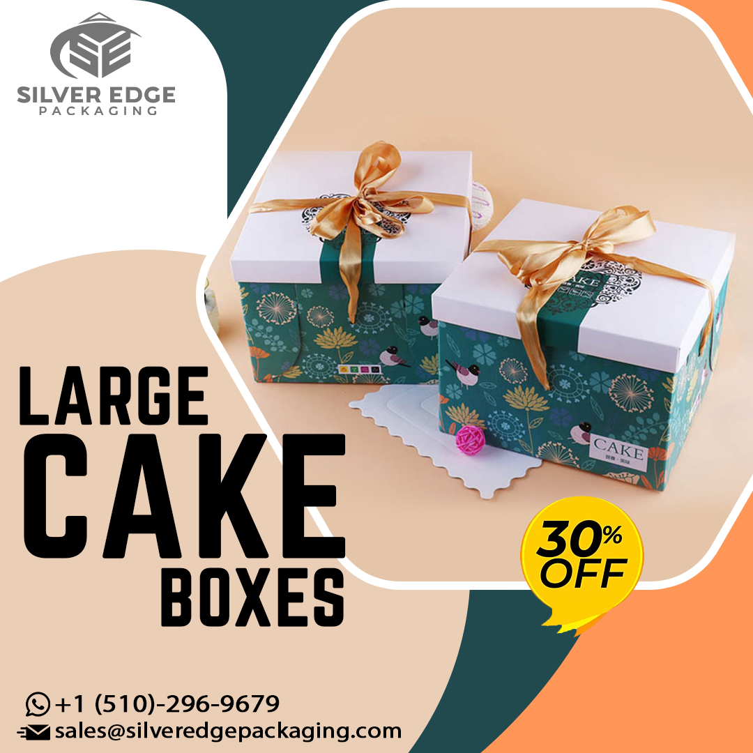 SilverEdgePack's tweet image. At Silver Edge Packaging, we have a large selection of Custom #LargeCakeBoxes that are great for showing off your delicious cakes.

𝗠𝗼𝗿𝗲 𝗜𝗻𝗳𝗼:
silveredgepackaging.com/product/custom…

𝐄𝐦𝐚𝐢𝐥 𝐔𝐬: sales@silveredgepackaging.com

#cakeboxes #largecakeboxes #printing #packaging #canada