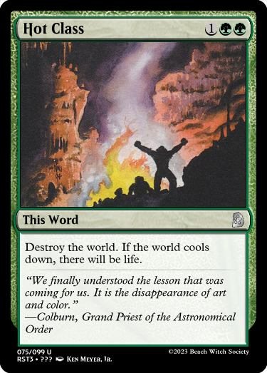 RosewattaStone's tweet photo. Thermokarst #GoogleTranslatesMTG 

Original: https://t.co/R3gfnvgOhE https://t.co/lCvdzYBLwf