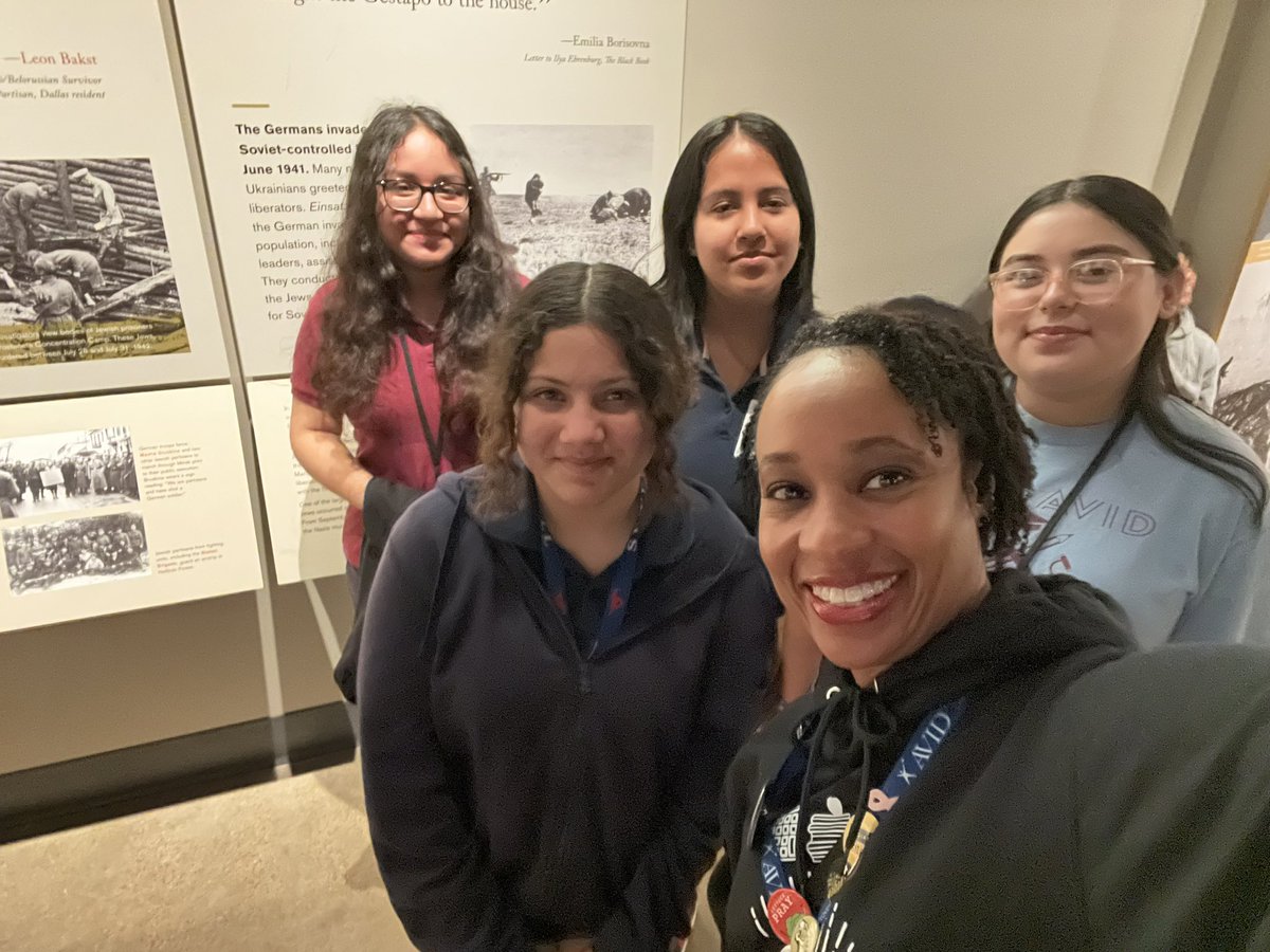 MBrittman1913's tweet photo. We had a good time today visiting the Dallas Holocaust Museum. #interesting #greatgroup #8thgradersrock @Austin_Broncos https://t.co/wMV9upiptQ